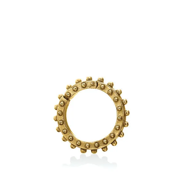 BOHEME SMALL RAINBOW CLICKER CHARM RING rts