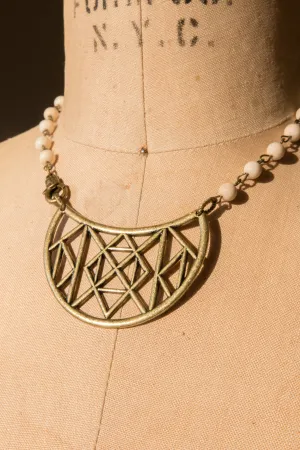 Boho Brass Choker