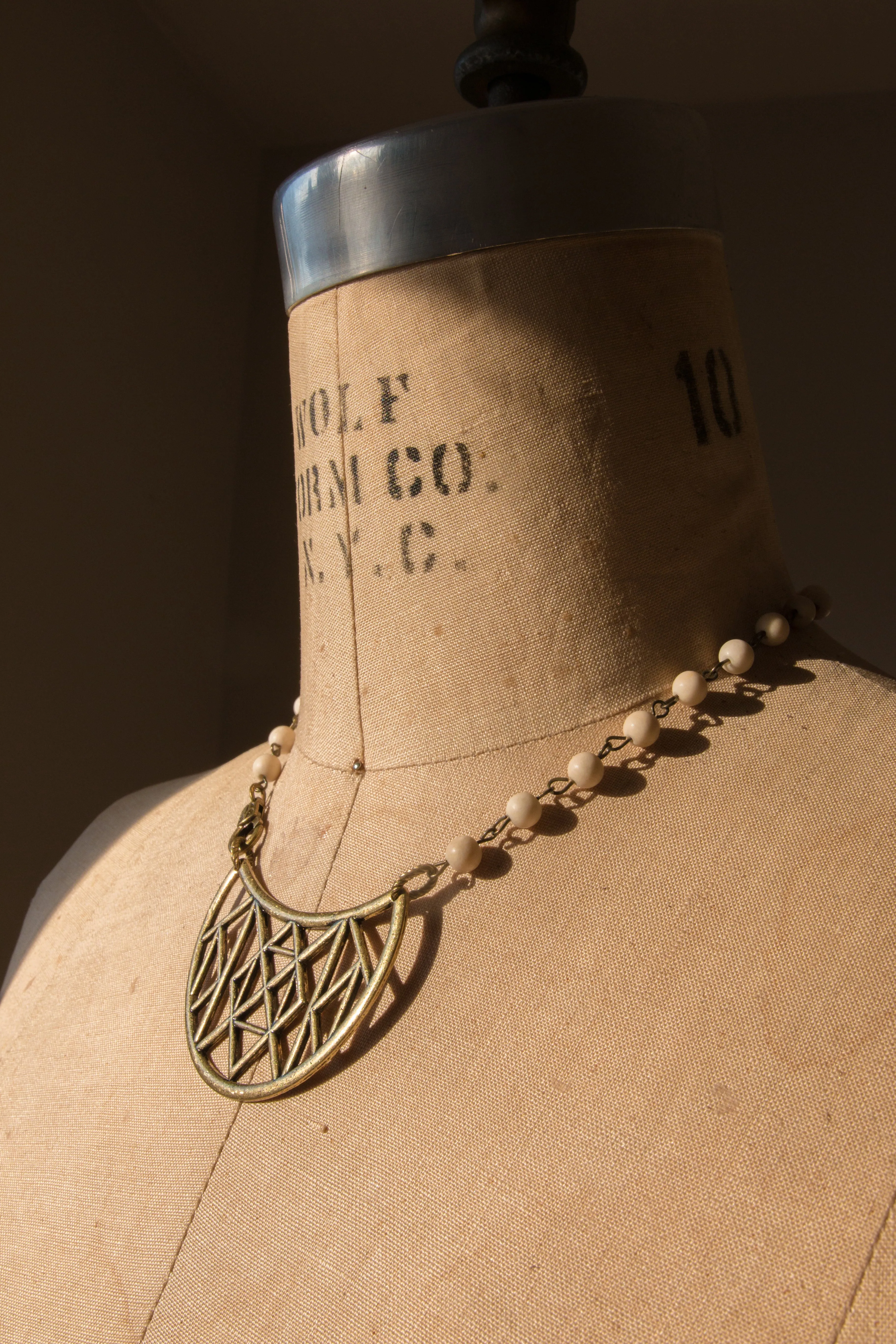Boho Brass Choker