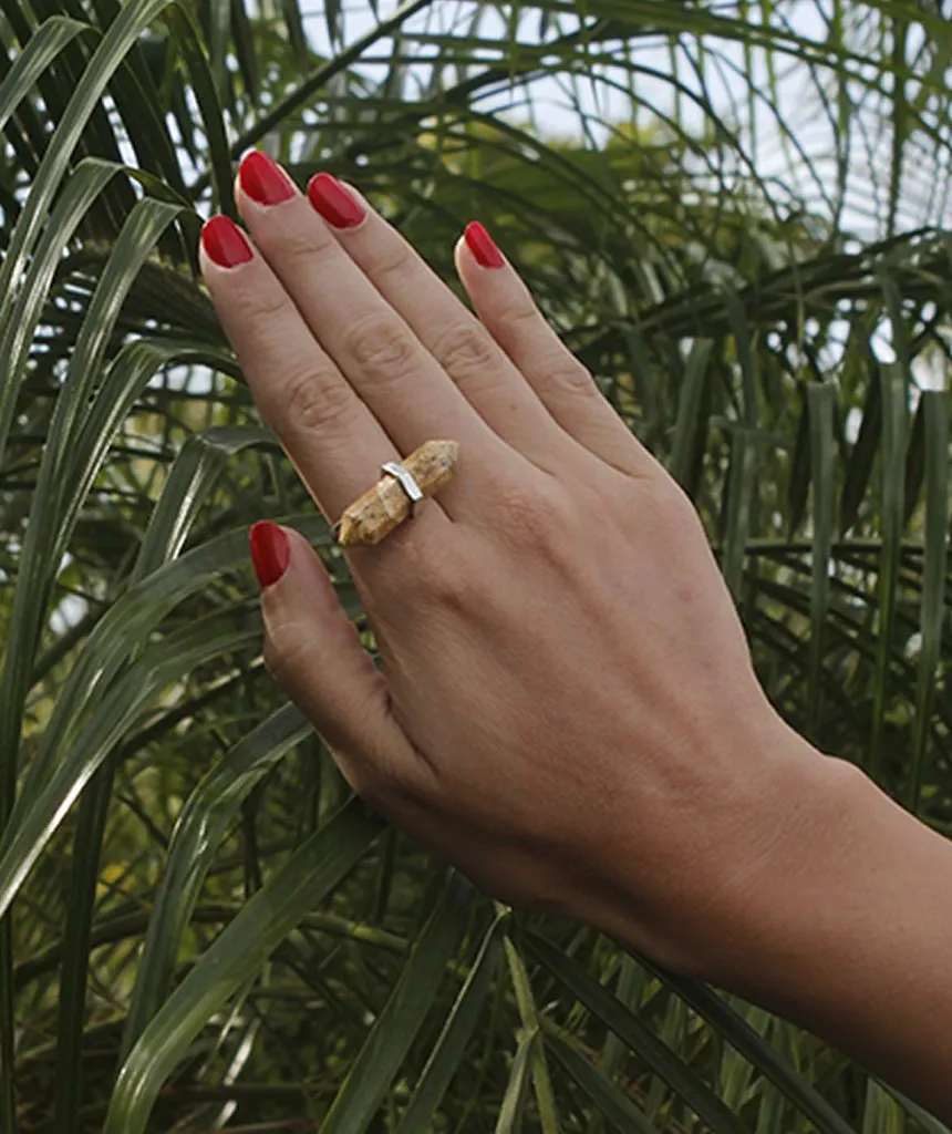 Boho379 Stone Ring