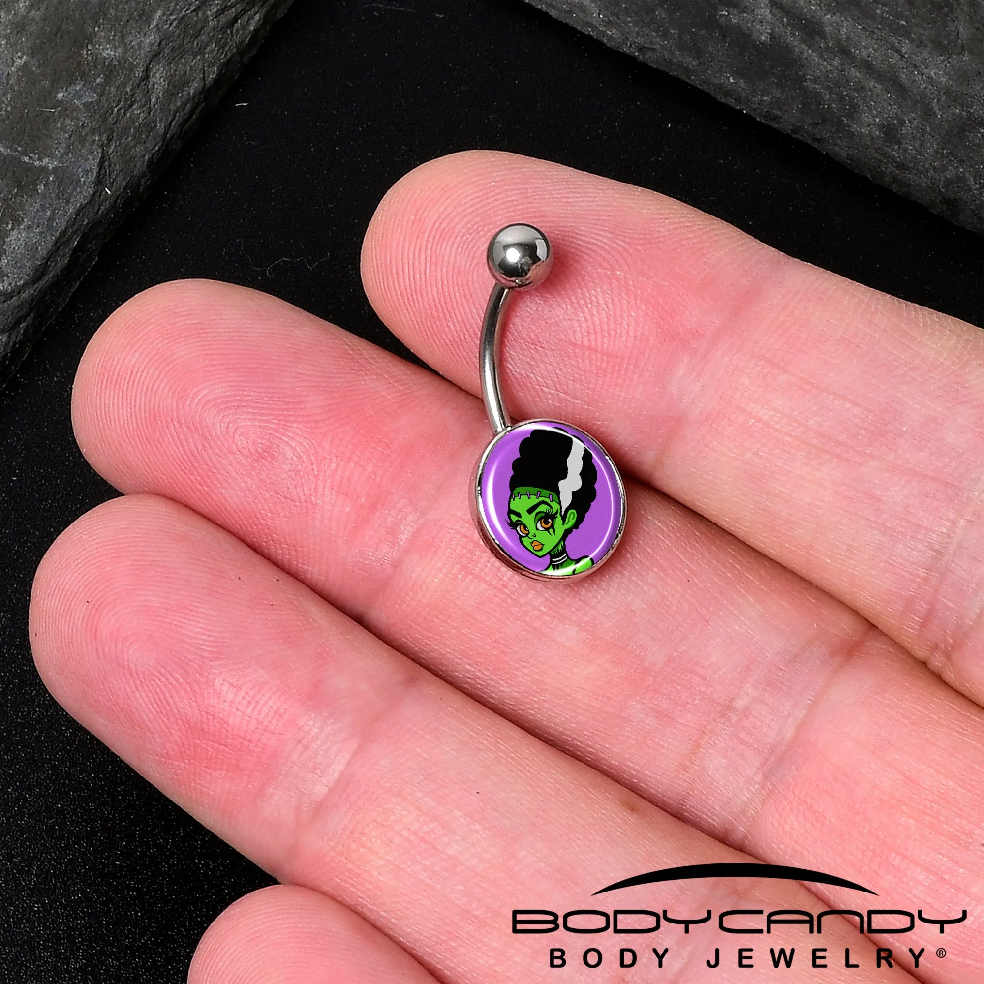 Bride of Frankenstein Belly Ring