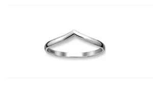 Children's Rings:  Sterling Silver Simple Rings Size 5