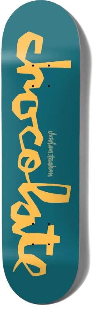 Chocolate OG Chunk W44D1 Jordan Trahan Skateboard Deck - 8.5"