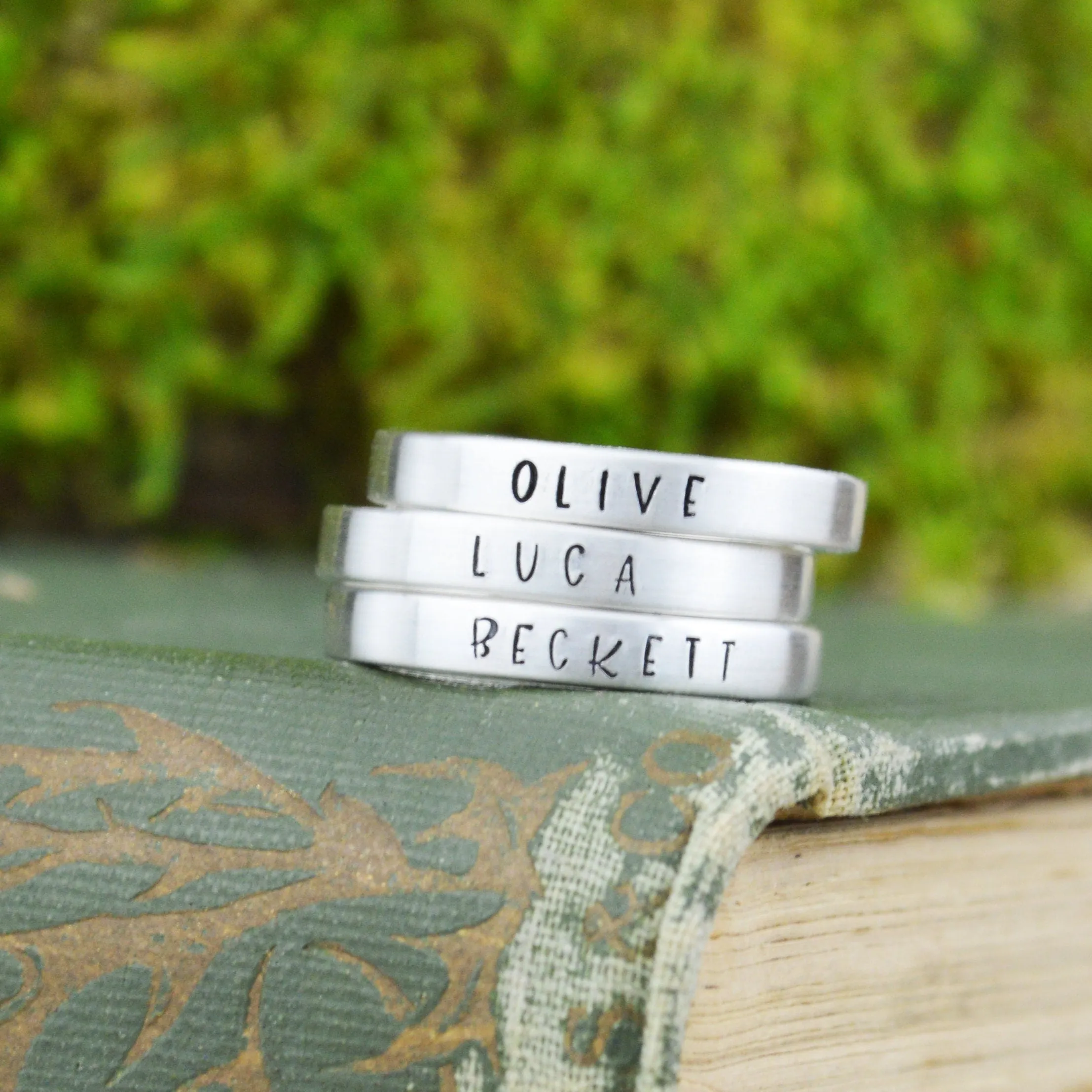 Custom Name Ring