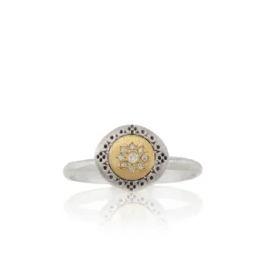 Diamond Seeds of Harmony Charm Ring
