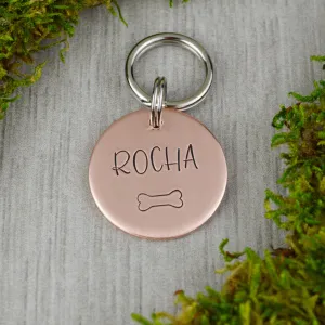 Dog Bone Pet ID Tag