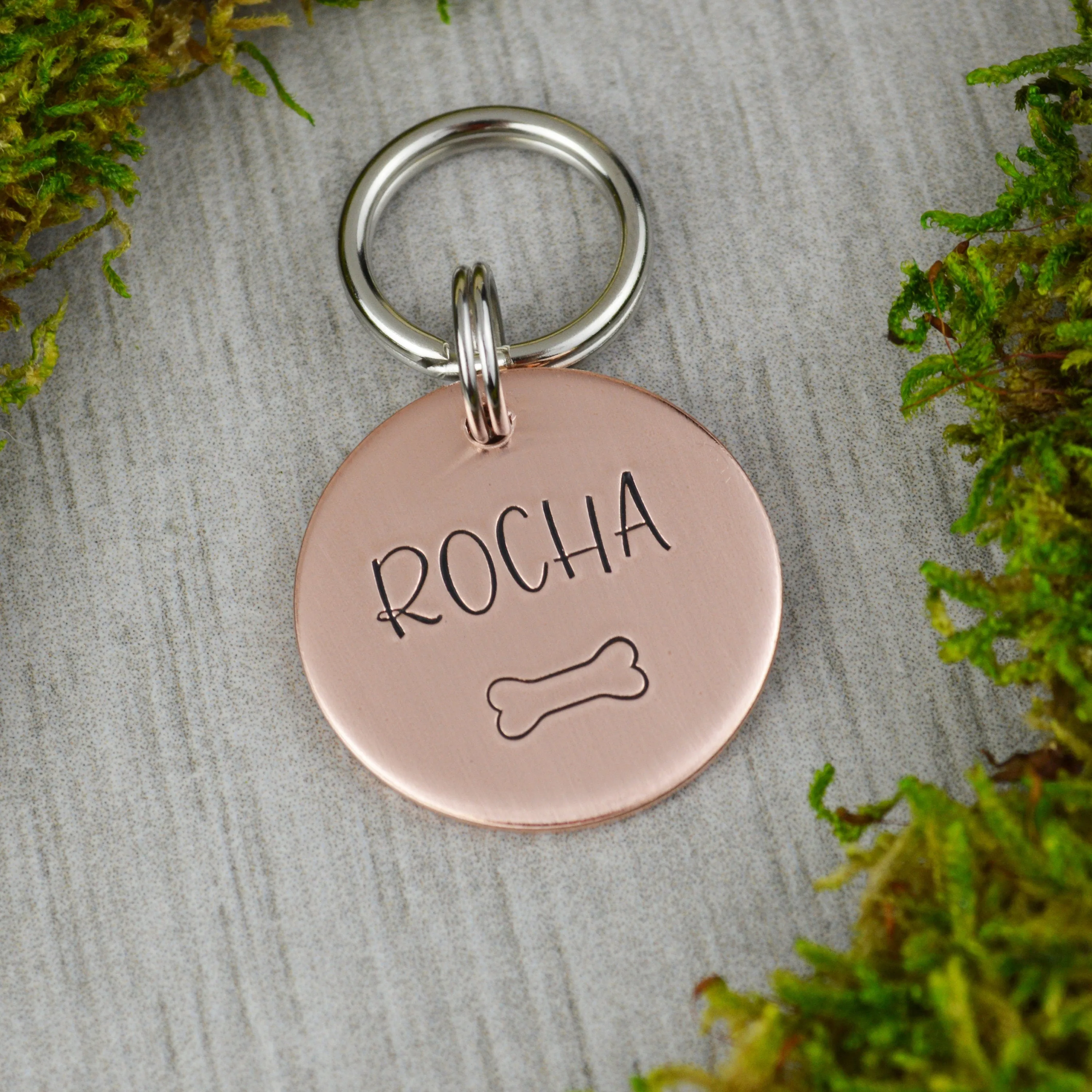 Dog Bone Pet ID Tag