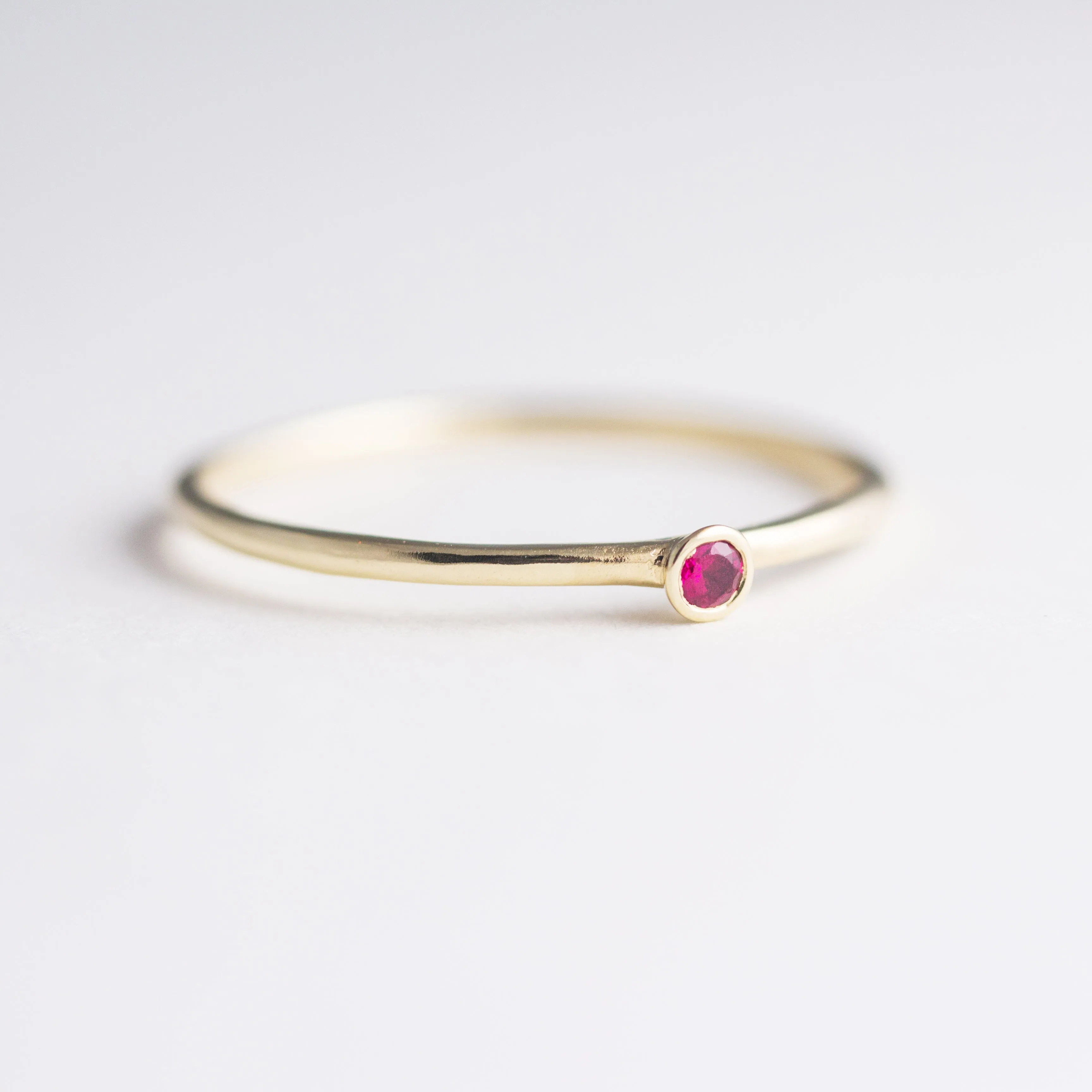 Dot Ruby Ring - Size 6