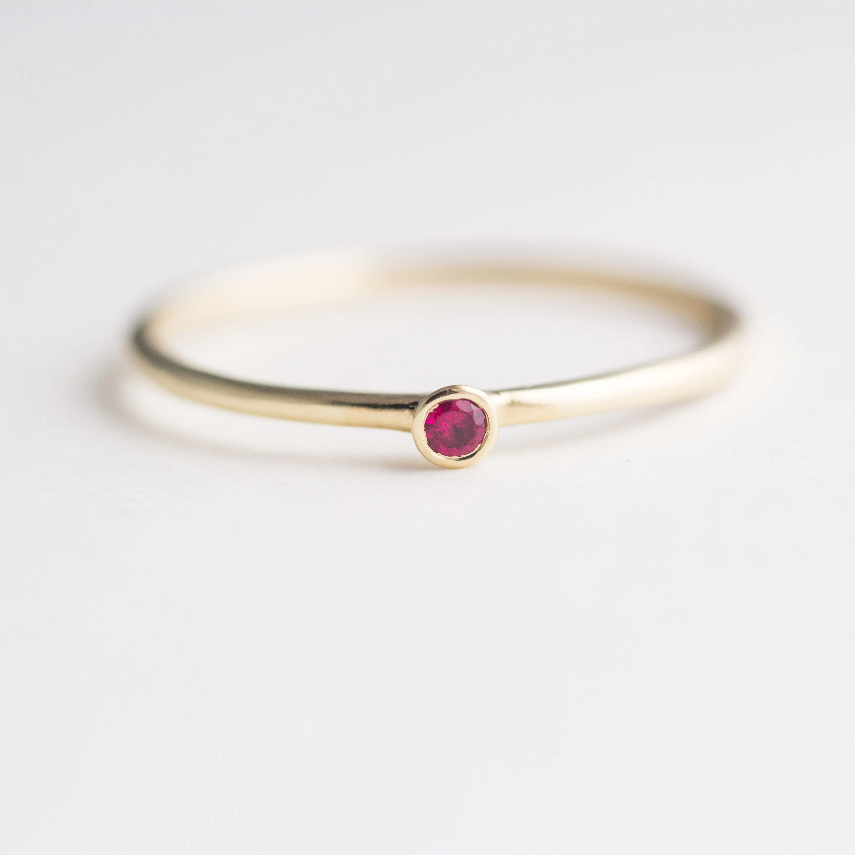 Dot Ruby Ring - Size 6