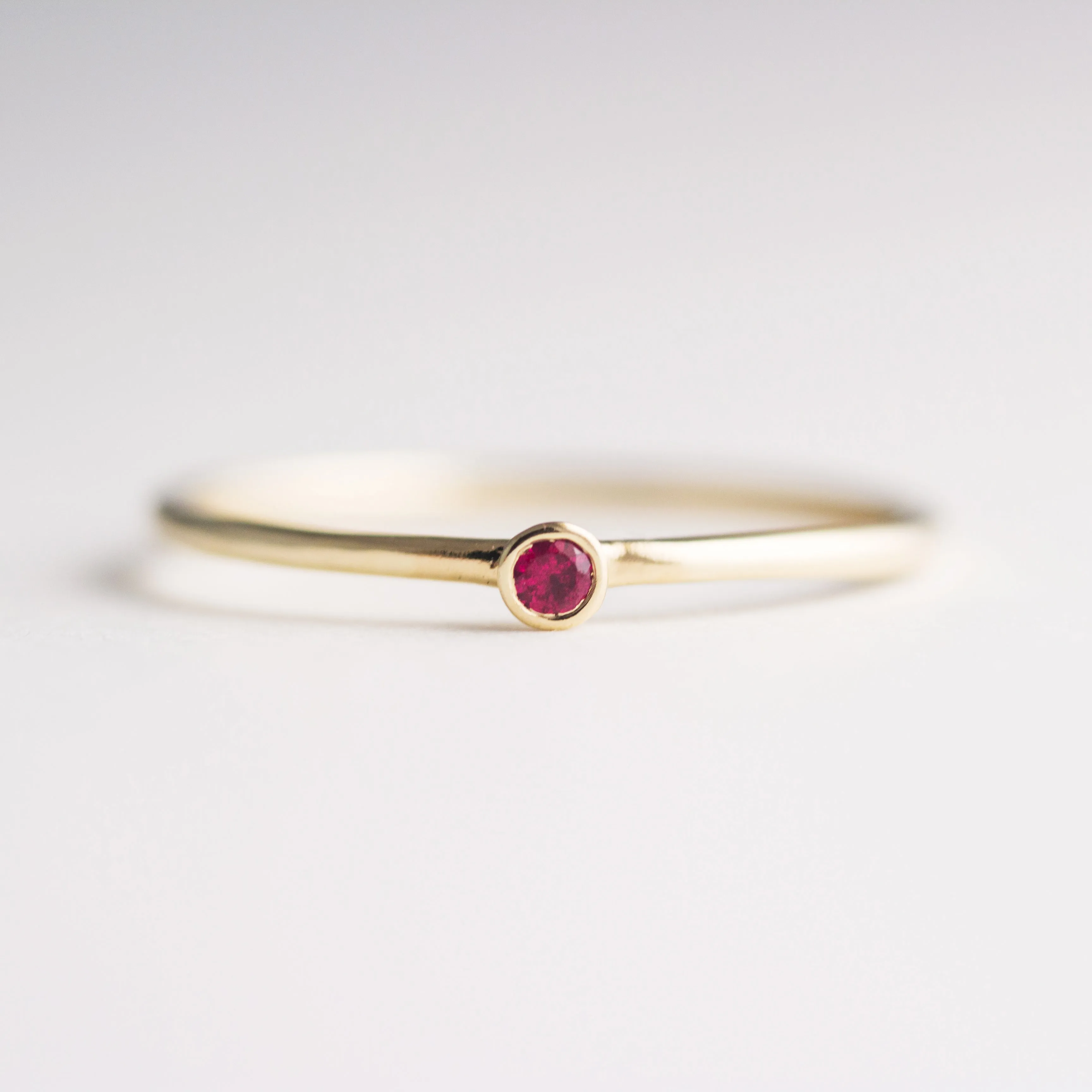 Dot Ruby Ring - Size 6