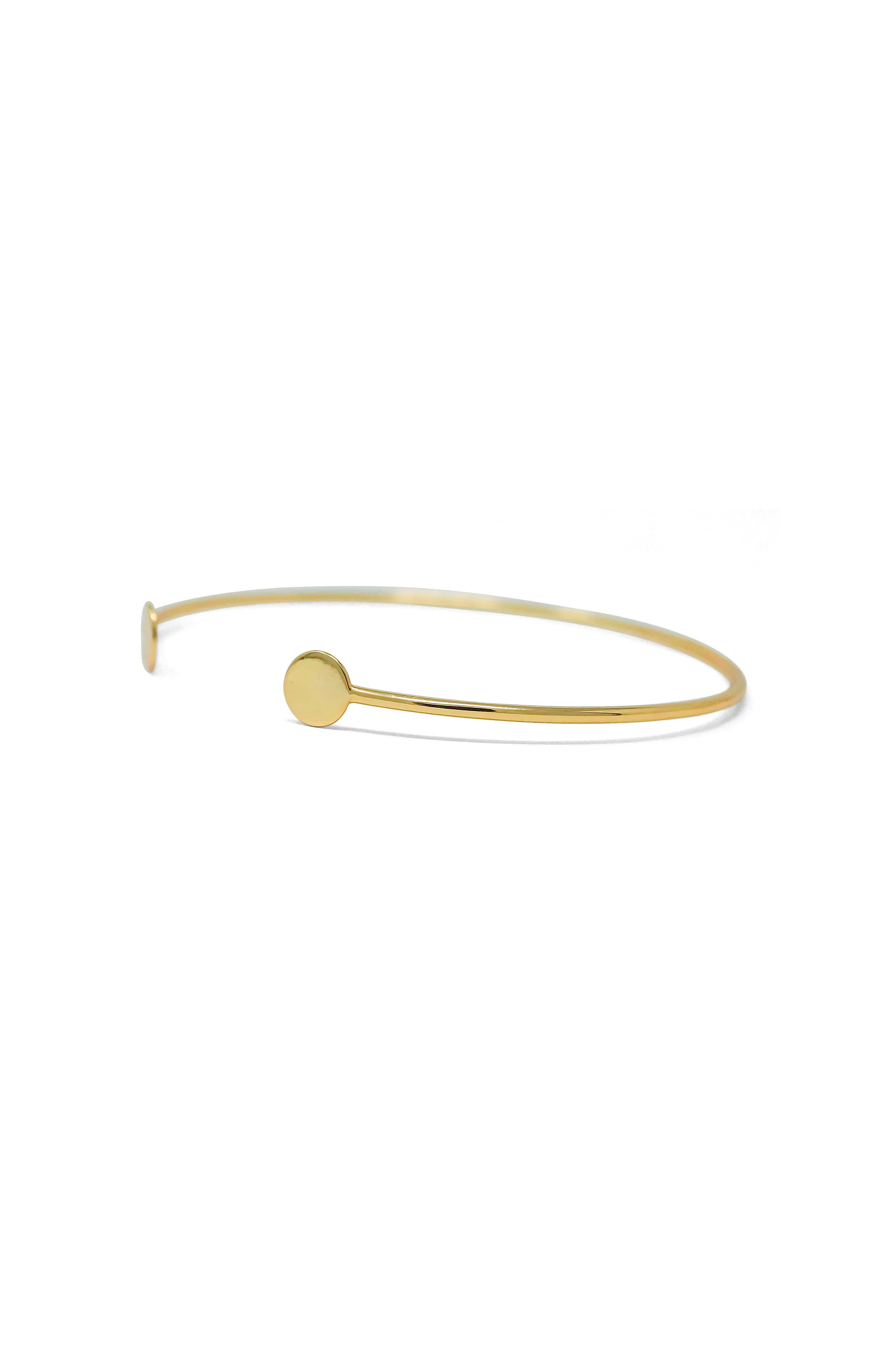 Dots & Dashes Sterling Silver Adjustable Bracelet