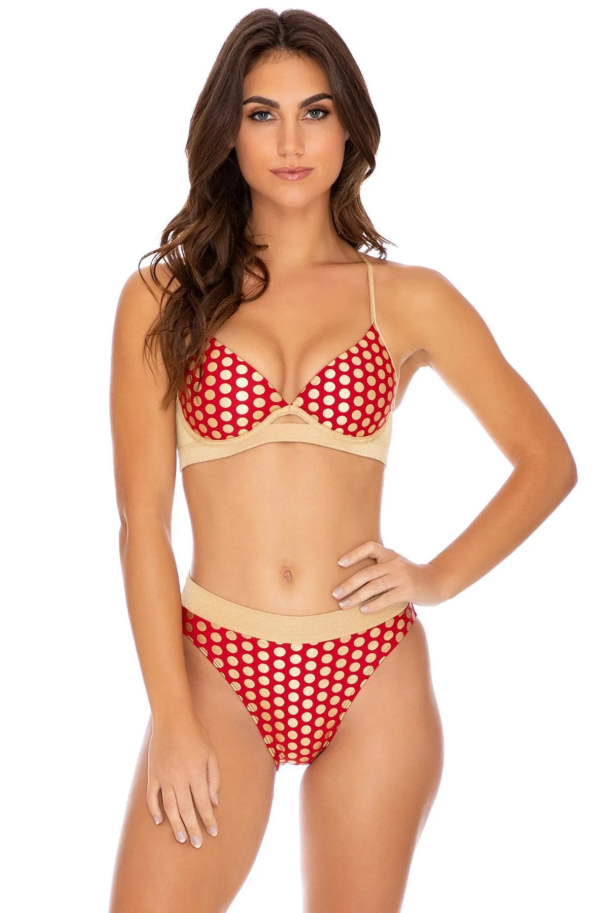 DOTTED DELIGHT - Underwire Top