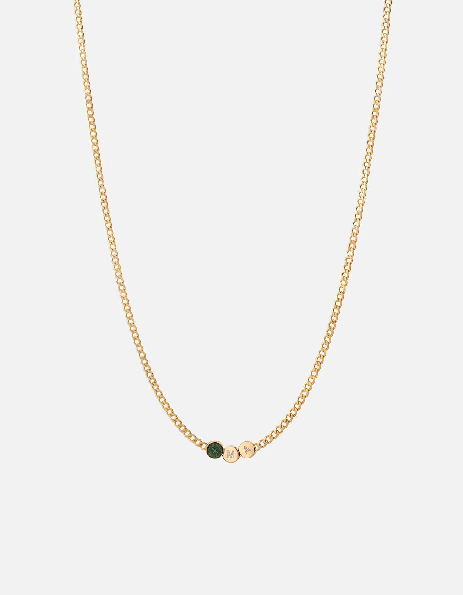 Dove Type Chain Necklace, Gold Vermeil