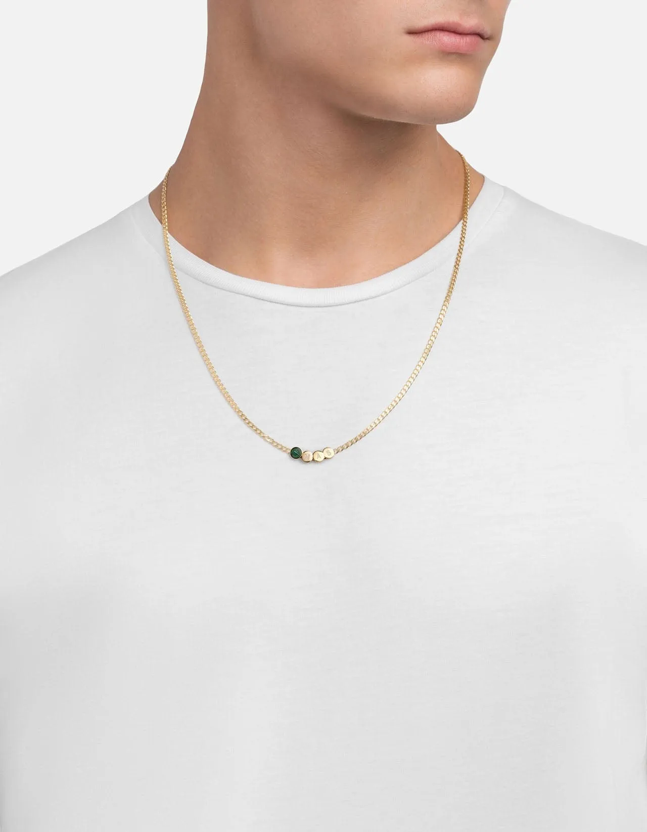 Dove Type Chain Necklace, Gold Vermeil