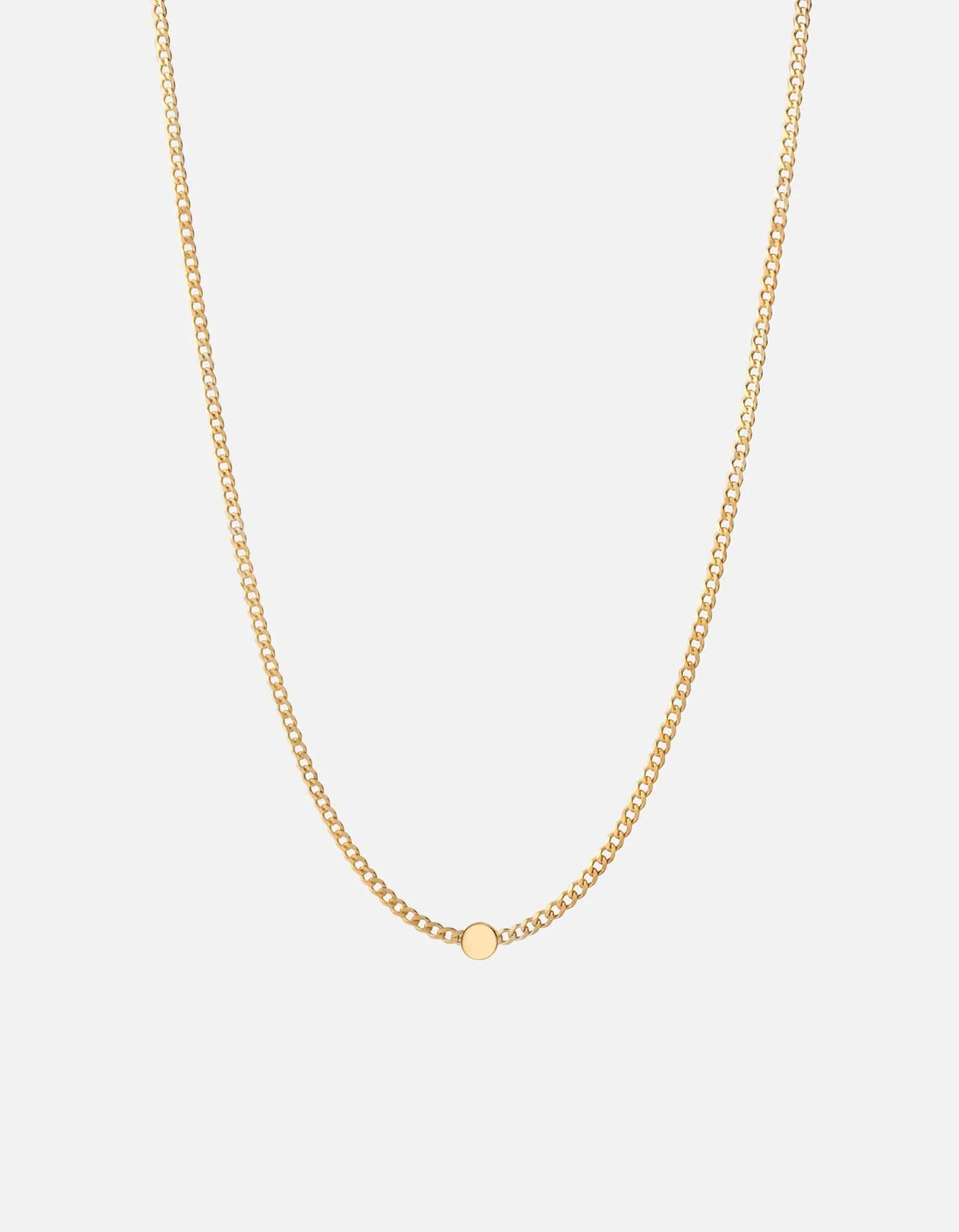 Dove Type Chain Necklace, Gold Vermeil