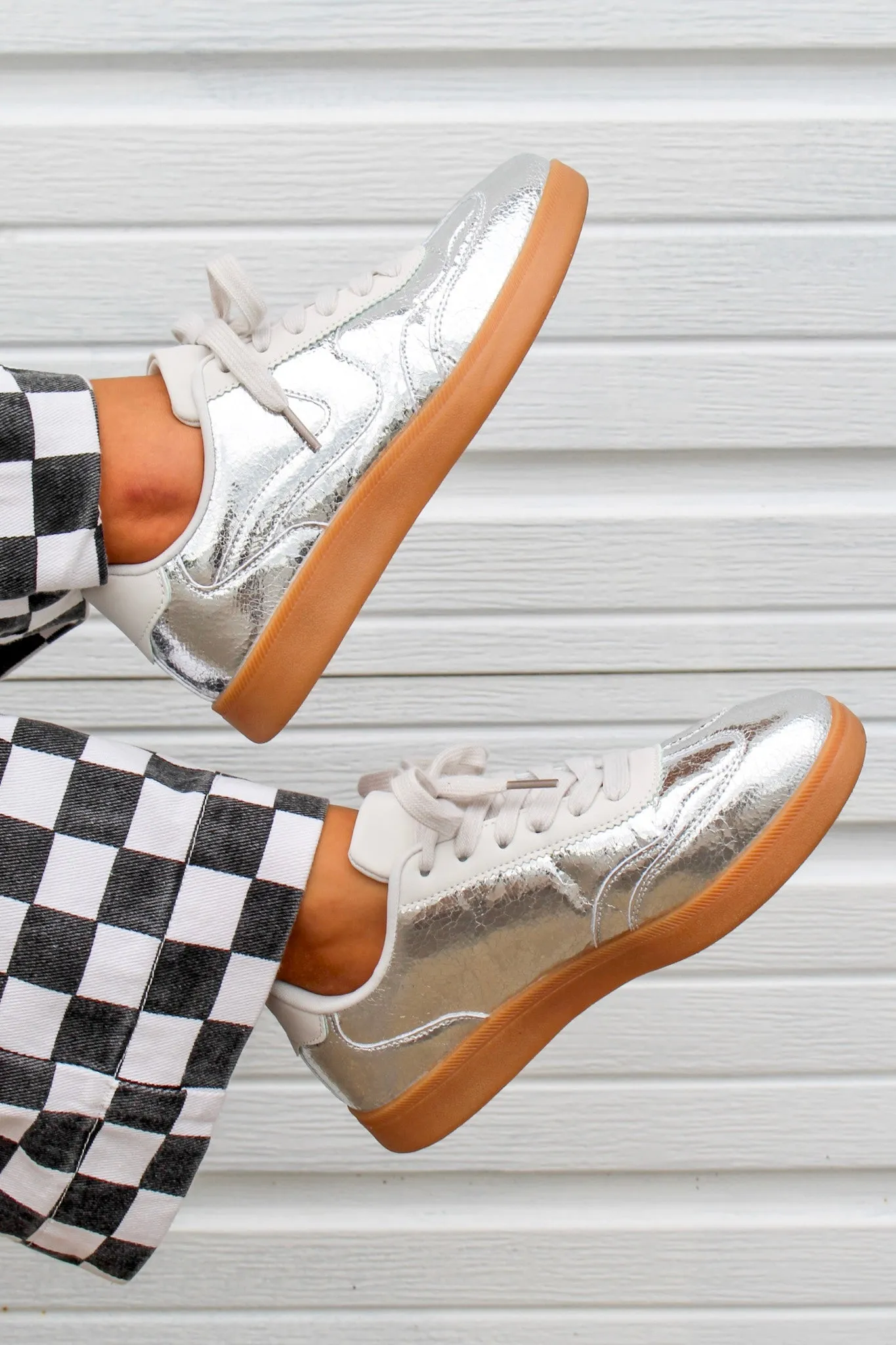 Everyday Kicks Modern Sneaker • Silver