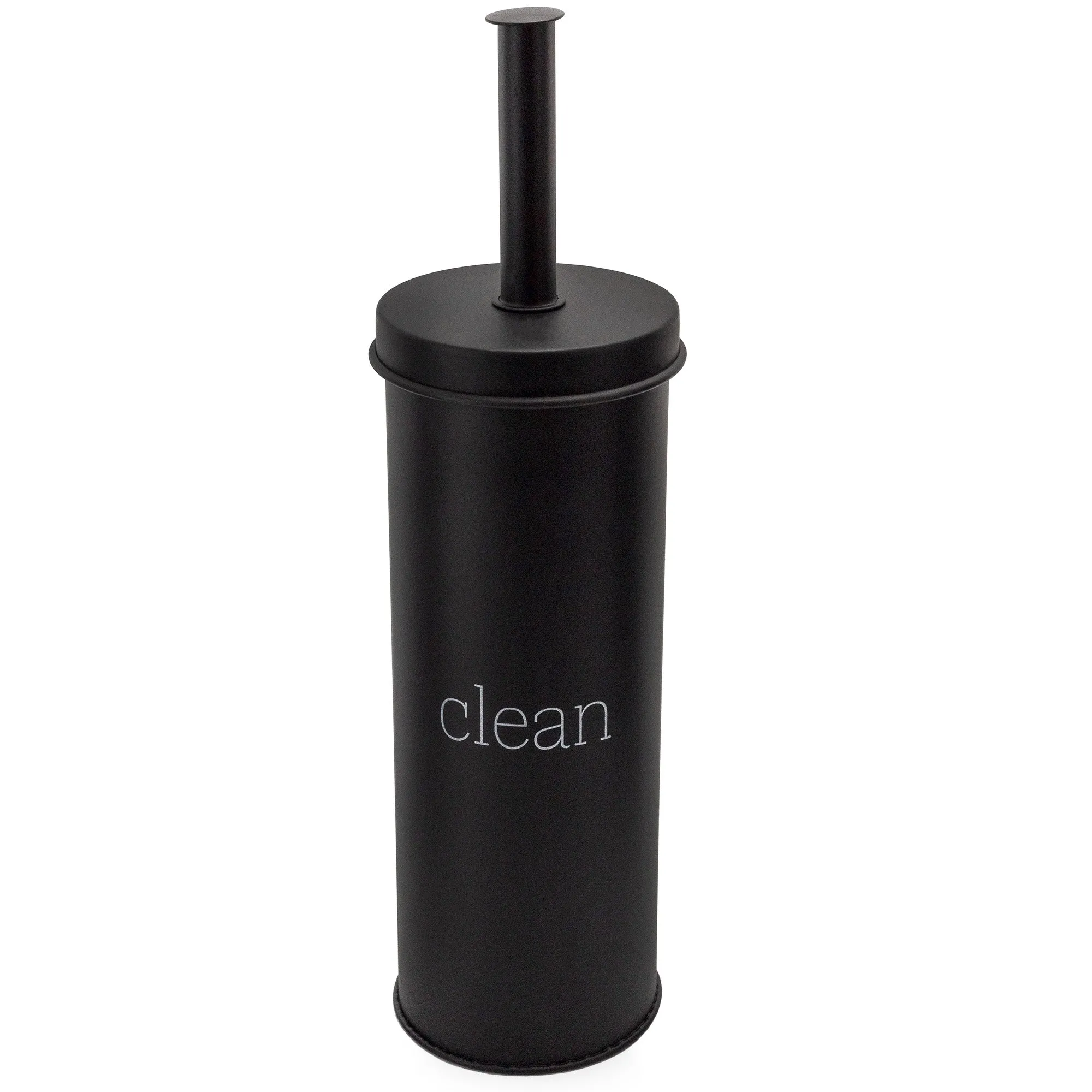 Farmhouse Toilet Brush Holder (Black, Case of 16)