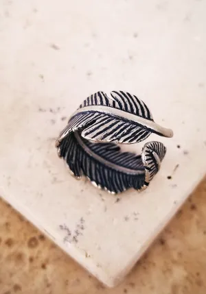 Feathery Autumn Ring
