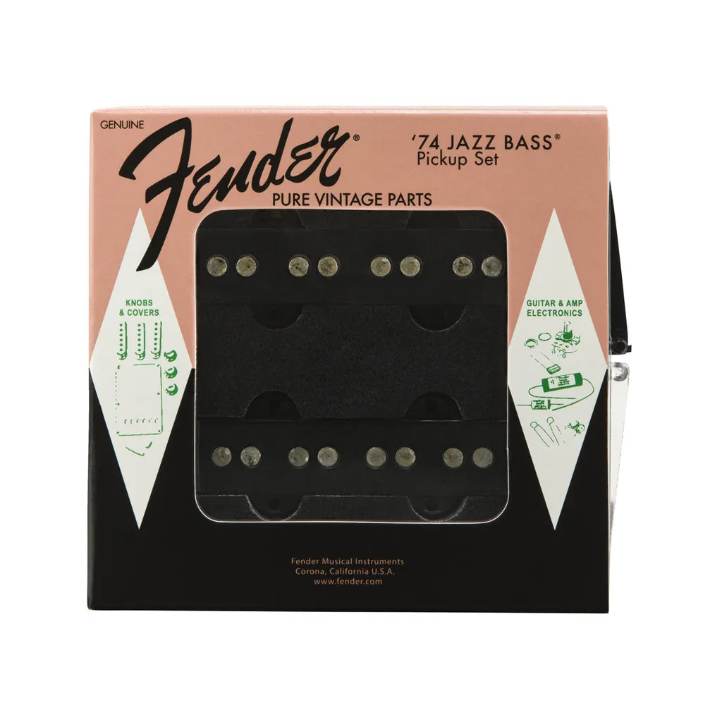 Fender Pure Vintage 74 Jazz Bass Pickup Set