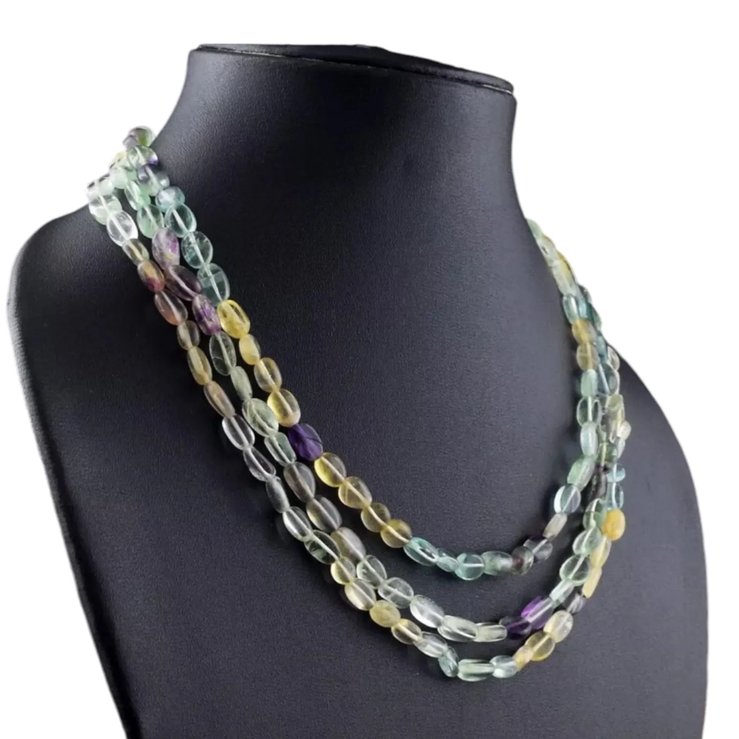 Fluorite Beaded Necklace
