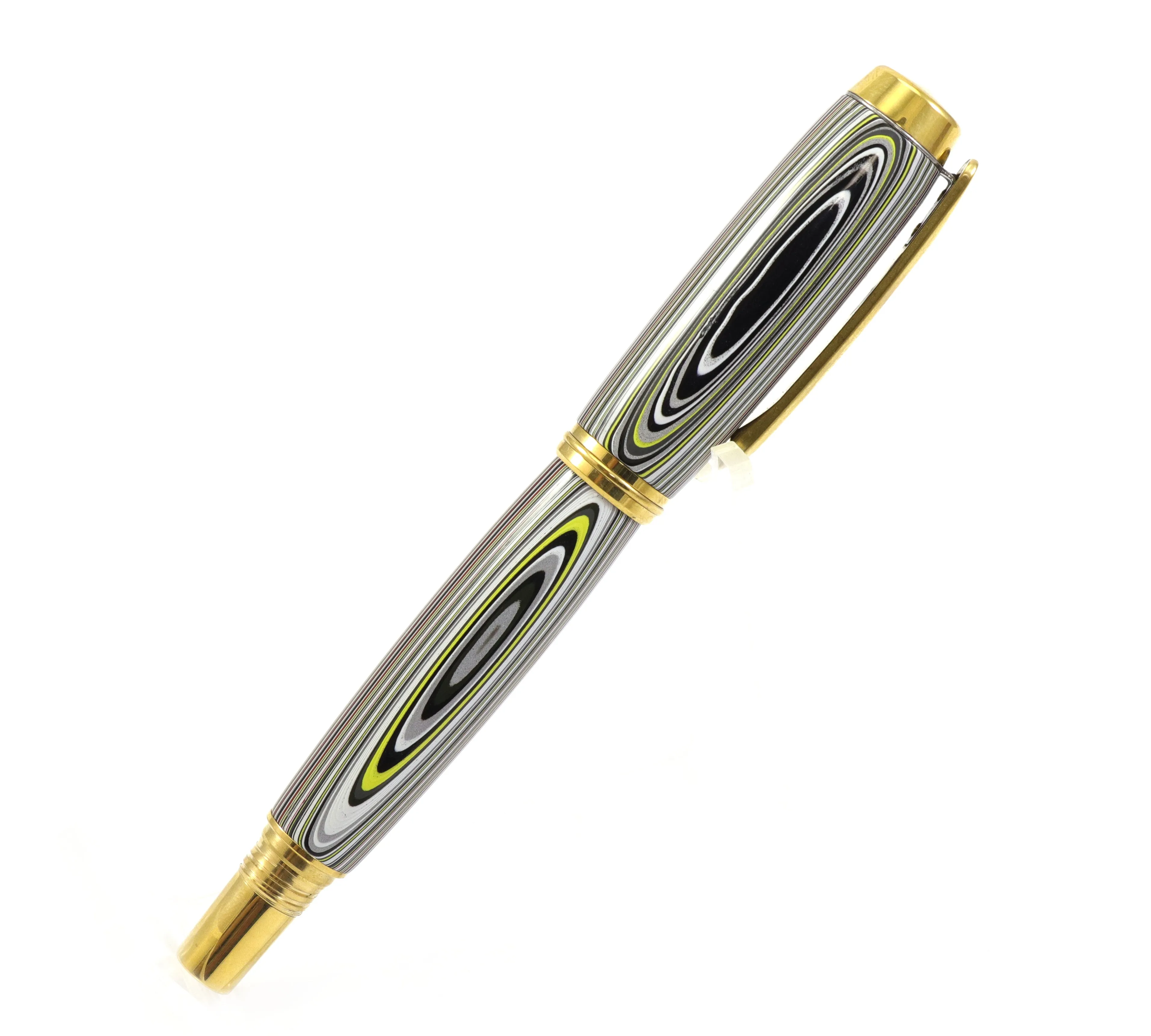 Fordite Rollerball Pen - Motor Agate Pen