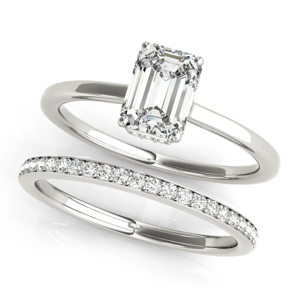 Gaia Hidden-halo Diamond Engagement Ring