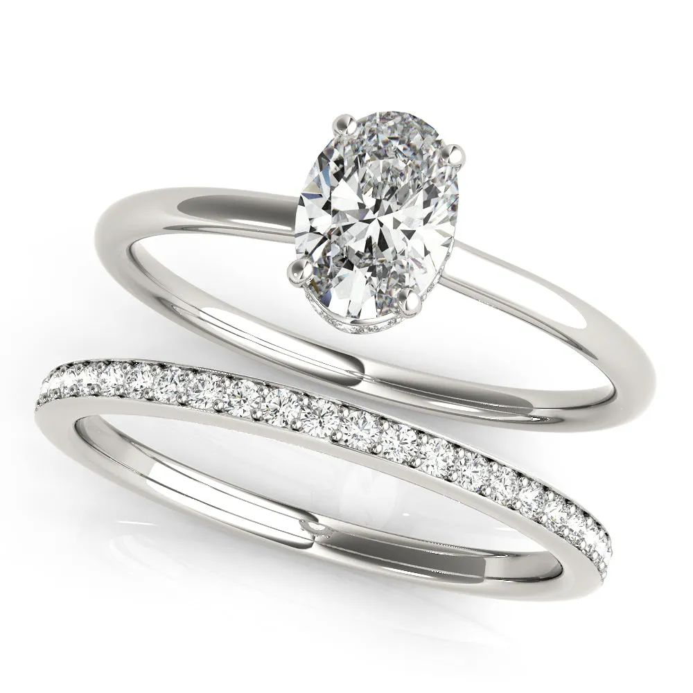 Gaia Hidden-halo Diamond Engagement Ring