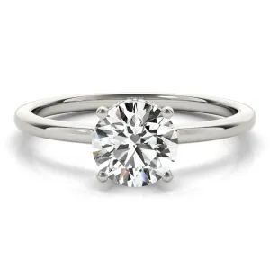 Gaia Hidden-halo Diamond Engagement Ring