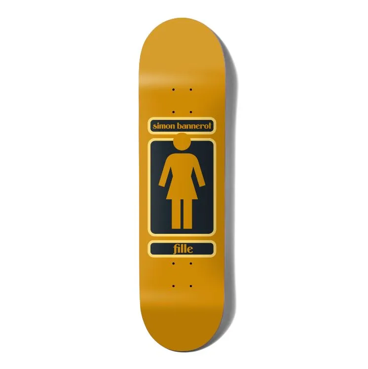 Girl Til W44D3 Simon Bannerot Skateboard Deck - 8.5"