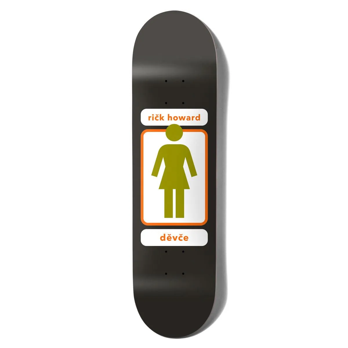 Girl Til W46D3 Rick Howard Skateboard Deck - 8.5"