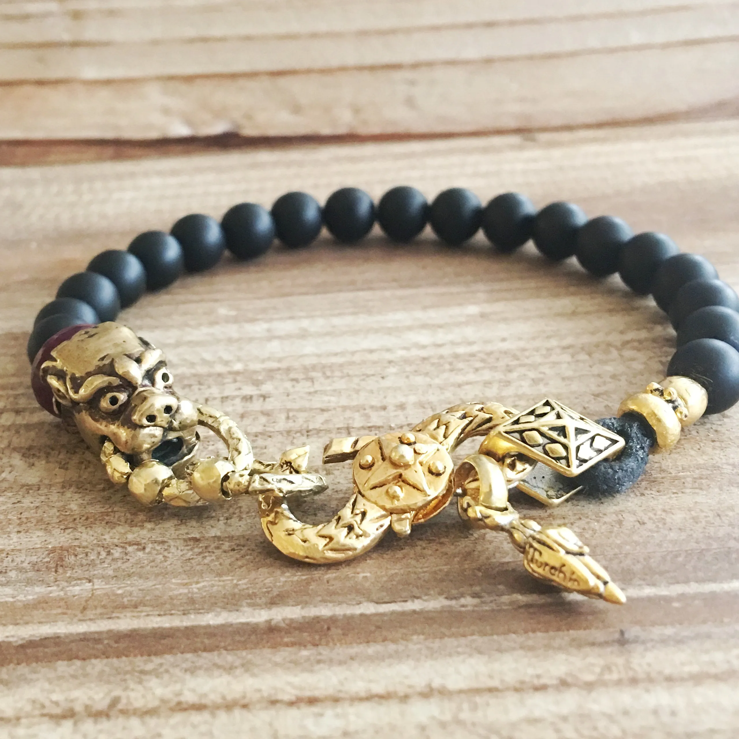 Golden Prosperity Dragon Bracelet