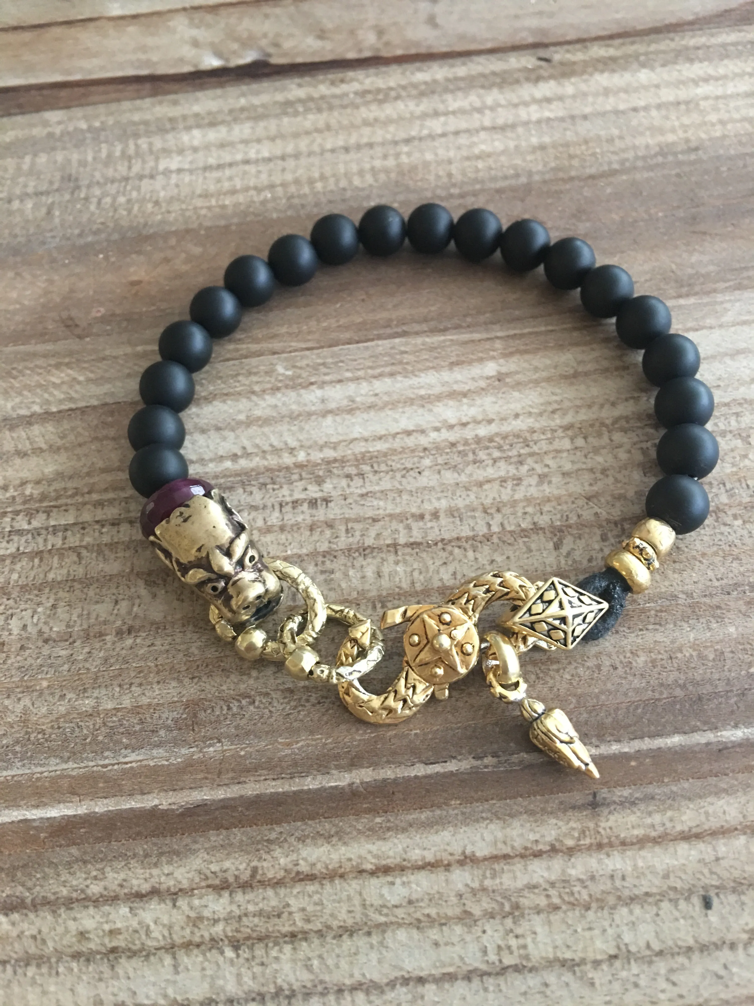 Golden Prosperity Dragon Bracelet