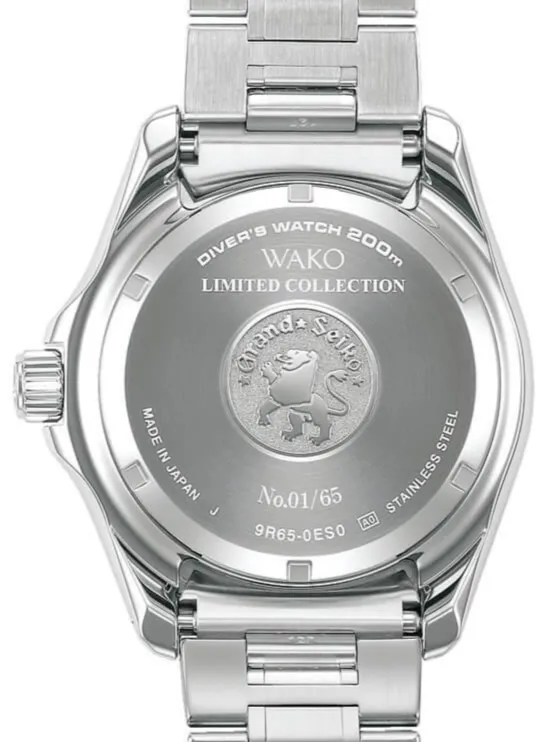 Grand Seiko Sport Collection 2024 Spring Drive Diver Wako Limited Edition "Early Ginza Summer" SBGA505