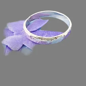 Handcrafted .925 Sterling Silver Hammered Texture Thumb Ring | Unique and Stylish