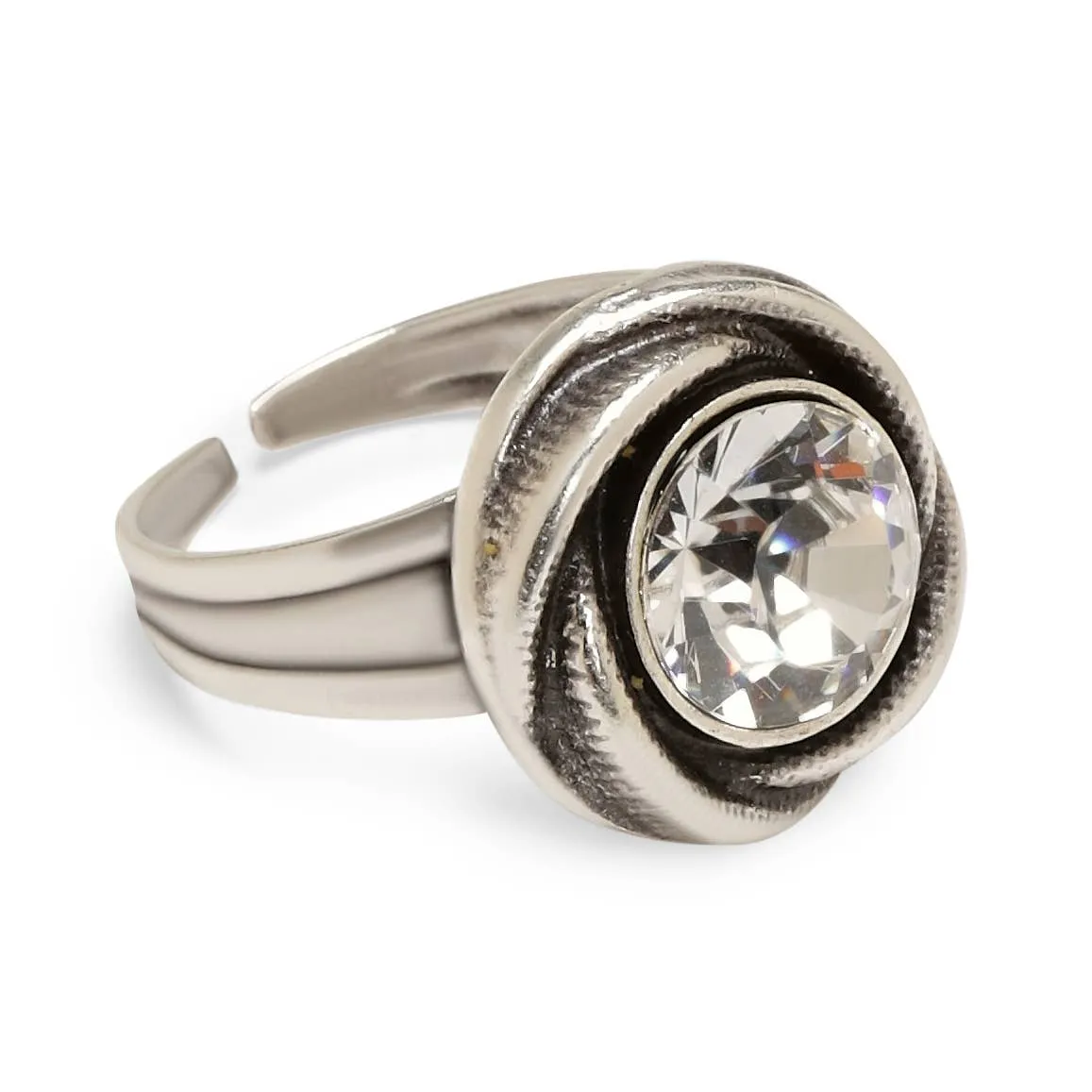 Handmade Pewter Ring - NR6057