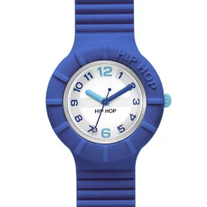 Hip hop watch blue & azur numbers collection 32mm hwu0463
