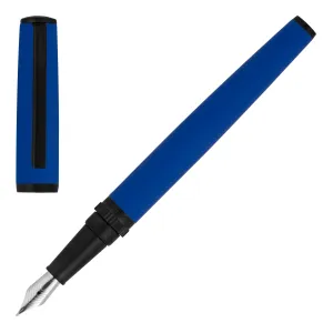 HUGO BOSS HSC0742L-Fountain pen Gear Matrix Blue