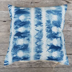 indigo handmade shibori- one of a kind pillow