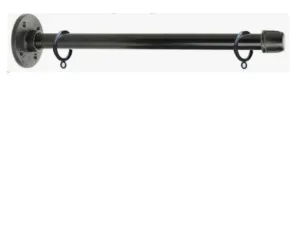 Industrial Pipe Bracket with Adjustable Rings for Custom Signage- 1/2" x 30"- BRACKET ONLY