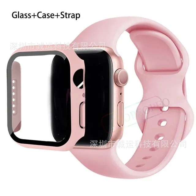INSTOCK-Shell Membrane Case Set iWatch Strap