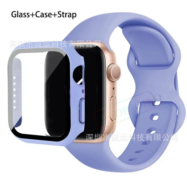 INSTOCK-Shell Membrane Case Set iWatch Strap