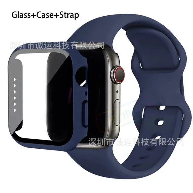 INSTOCK-Shell Membrane Case Set iWatch Strap