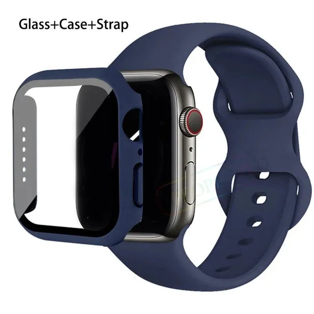 INSTOCK-Shell Membrane Case Set iWatch Strap