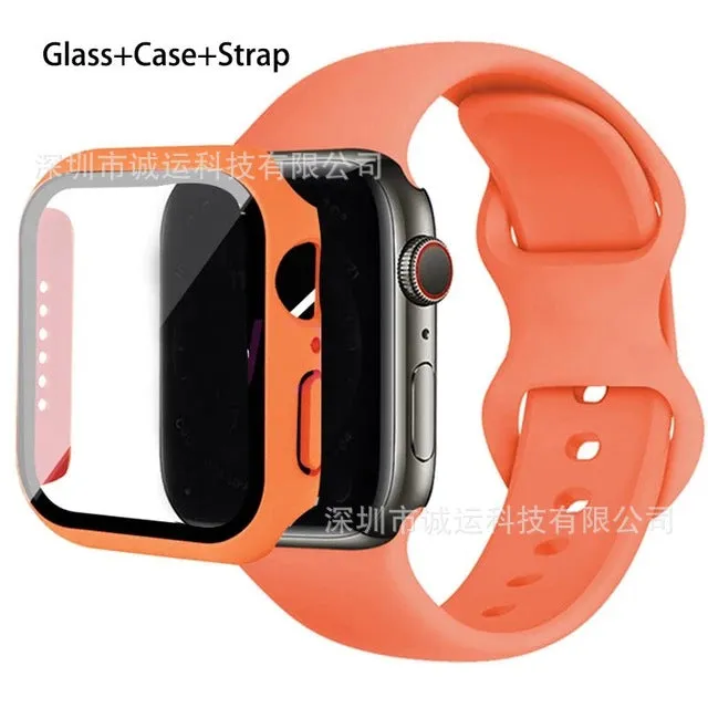 INSTOCK-Shell Membrane Case Set iWatch Strap