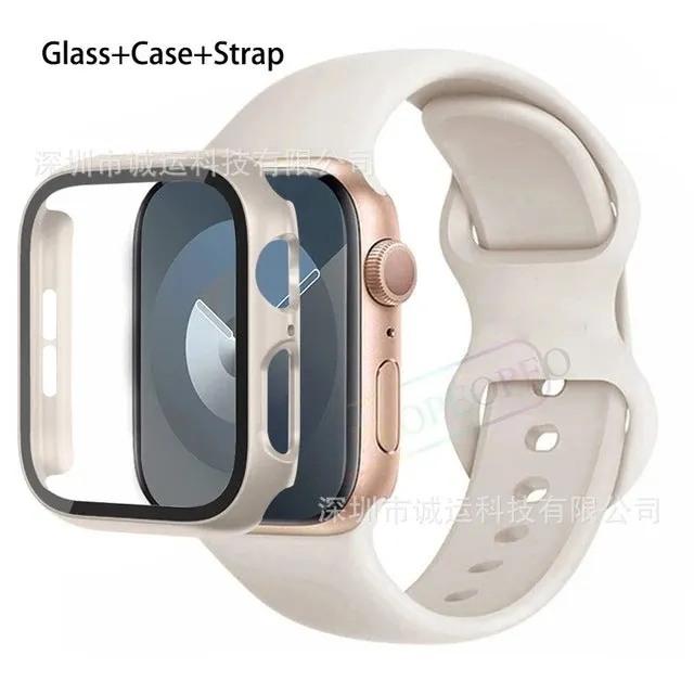 INSTOCK-Shell Membrane Case Set iWatch Strap
