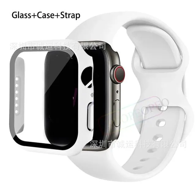 INSTOCK-Shell Membrane Case Set iWatch Strap