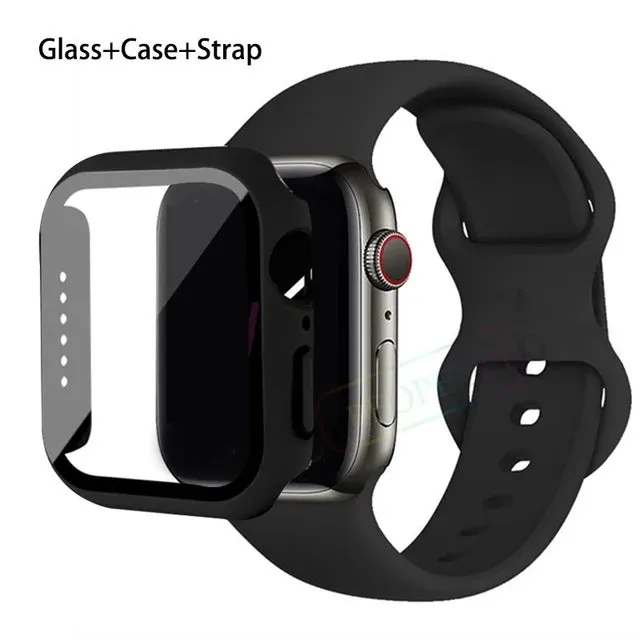 INSTOCK-Shell Membrane Case Set iWatch Strap