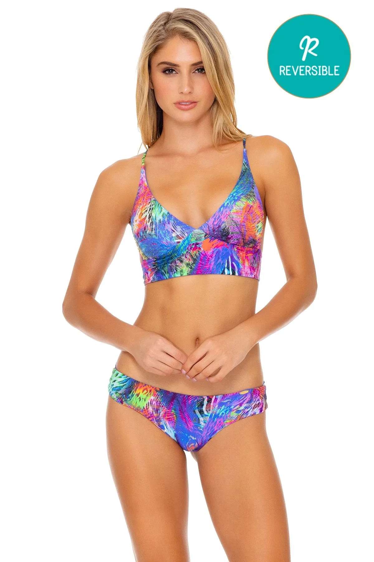 ISLA HOLBOX - Cross Back Bustier Top