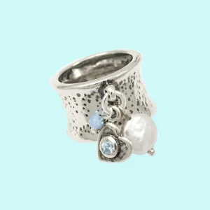 Israel Love Ring for women with charms