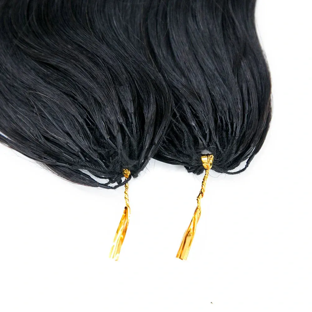 Knotless Pre-Separated Feather Crochet Hair Extension Body Wave Human Hair